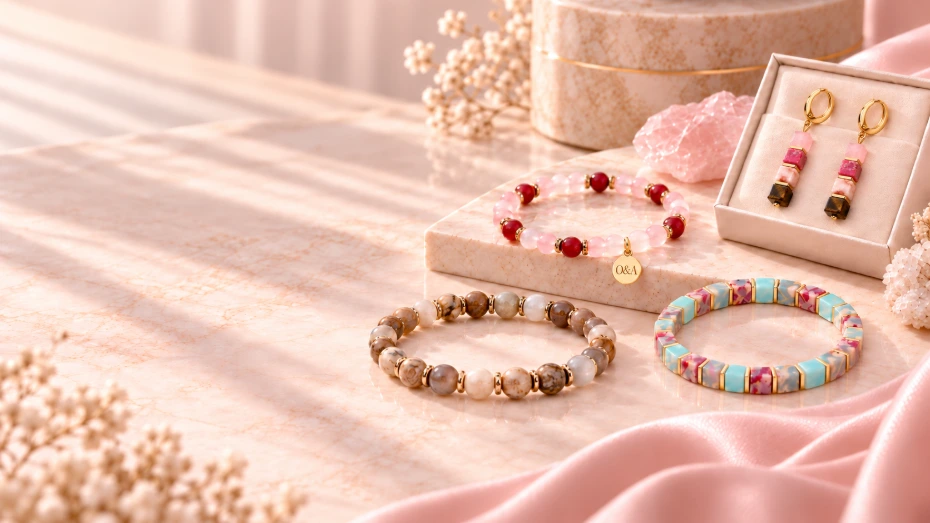 Handmade natural stone jewelry from Quebec – Opal and Agate Creation