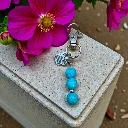 Pendentif pour animaux de compagnie Chien Aboyeur en pierres précieuses