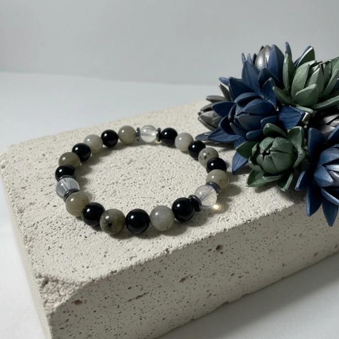 Genuine natural gemstones bracelet ~ Balance ~