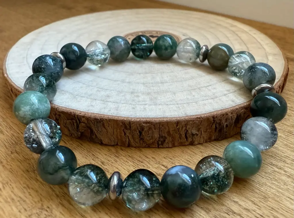 Genuine Natural Gemstones Bracelet ~ Achieving your Goals ~