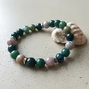 Bracelet Pierres précieuses naturelles véritables ~ Atteindre ses Objectifs ~