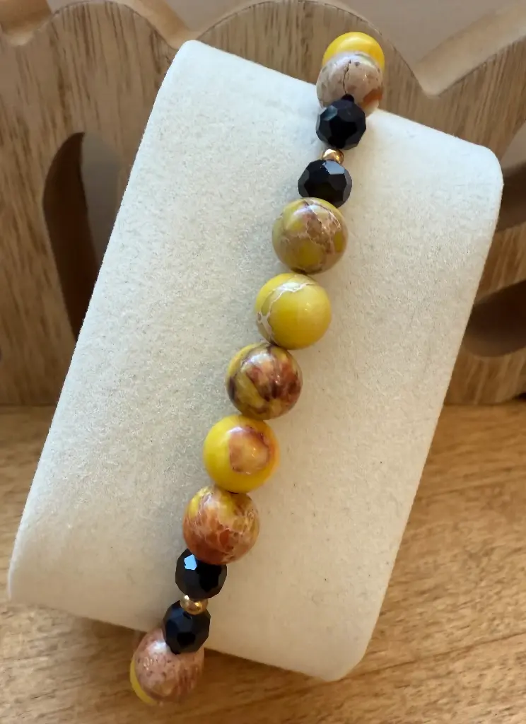 Bracelet Pierres précieuses ~ Moment présent ~