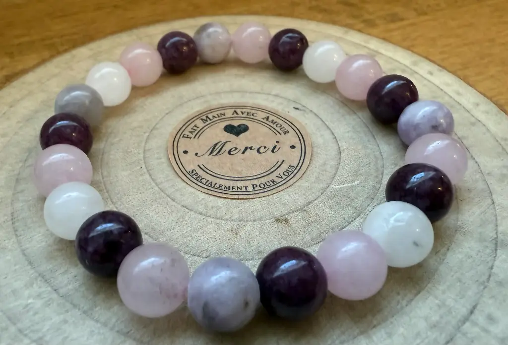 Bracelet en Pierre précieuse véritable ~ Ménopause ~ Cadeau pour elle