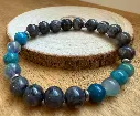 Bracelet en Pierres semi précieuses naturelles ~ Arthrite et Rhumatisme ~