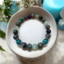 Natural semi precious stones bracelet ~ Arthritis and Rheumatism ~ unisex
