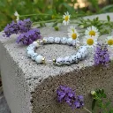 Bracelet en Pierre précieuse véritable ~ Apaisement ~ Cadeau pour elle