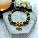 Genuine Natural Gemstone Bracelet ~ Luck and Success ~