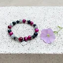 Semi-precious stones bracelet ~ Healing the Heart ~