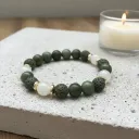 Genuine natural gemstones bracelet ~ Luck ~