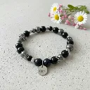 Bracelet Pierres semi-précieuses ~ Collection Sky ~ Protection