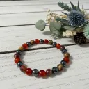Pierres précieuses Bracelet minimaliste et délicat ~ Santé Cardiaque ~ Unisexe