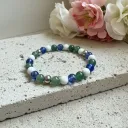 Pierres précieuses Bracelet de protection 6 mm ~ Paix intérieure~