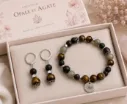 Duo Bracelet et Boucles d'oreilles Pierres semi-précieuses ~ Collection Sky ~ Réussite