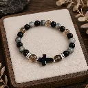 Bracelet Foi et Connexion Divine en Pierres naturelles 8 mm