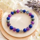 Bracelet Intuition et Éveil de la confiance en Pierres naturelles 8 mm