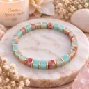 Bracelet Harmonie et Stabilité – Pierre naturelle de Shoushan 4 mm