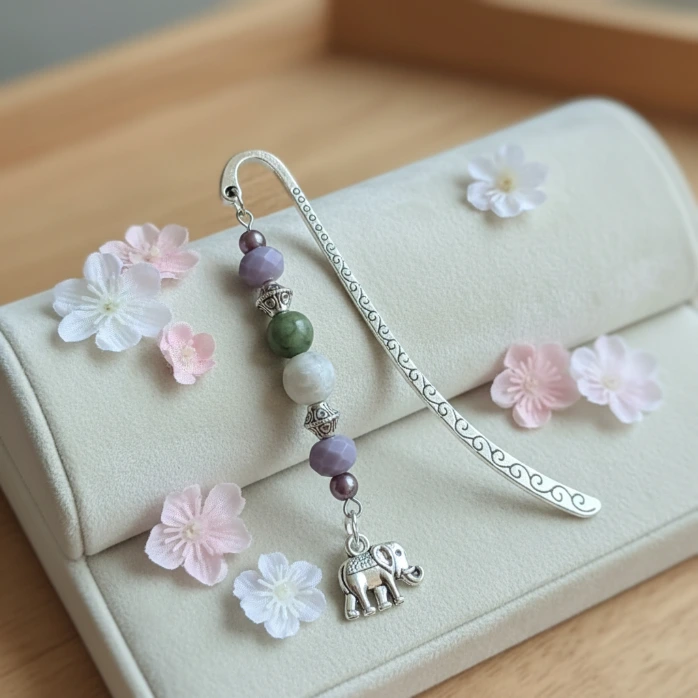 Marque-Page ~ Chance ~ Signet pour livre (Amazonite)