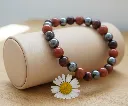 Stretch bracelet in natural semi-precious stones ~ Success ~