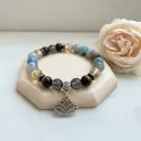 Bracelet perles précieuses véritables TPL ~ Stress et Anxiété ~