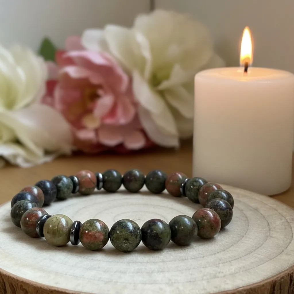 Gemstones Protection bracelet ~ Freedom from the past ~ Unisex