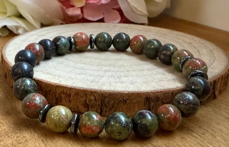 Gemstones Protection bracelet ~ Freedom from the past ~ Unisex