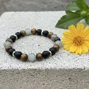 Genuine Semi-Gemstone Bracelet ~ ADHD ~ Hyperactivity