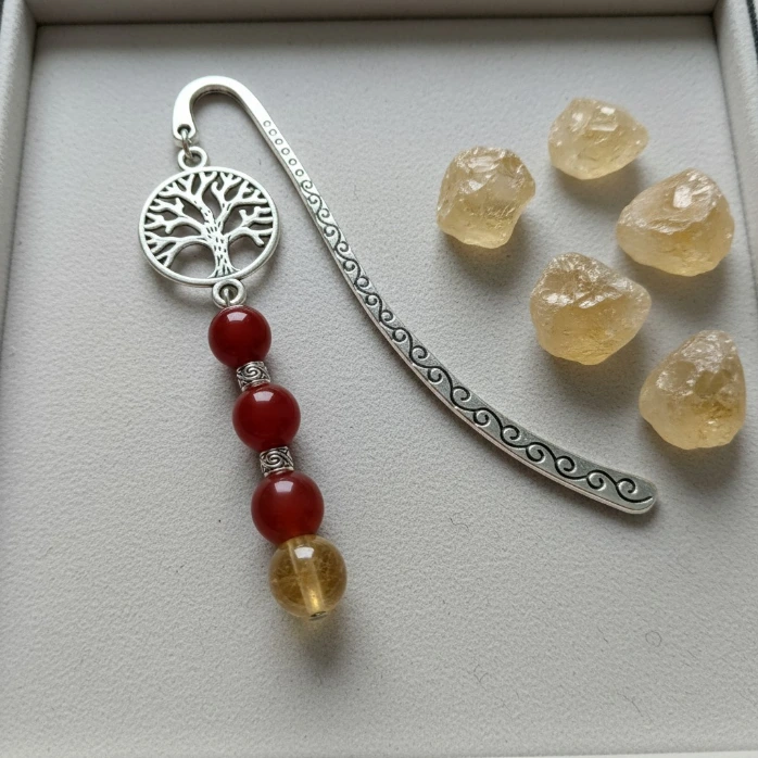 Bookmark ~ Tree of life ~ (Agate)