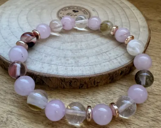 Bracelet Pierres Semi Précieuses ~ Amour ~