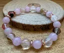 Semi-precious stones bracelet ~ Love ~
