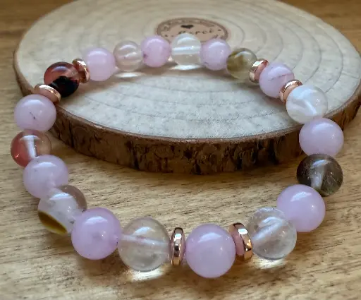 Semi-precious stones bracelet ~ Love ~