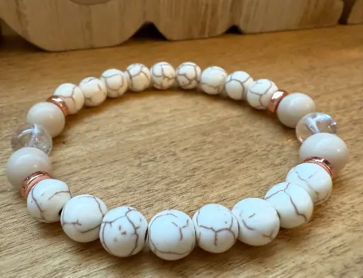 Bracelet en Pierre précieuse véritable ~ Le Spirituel ~ Cadeau pour elle