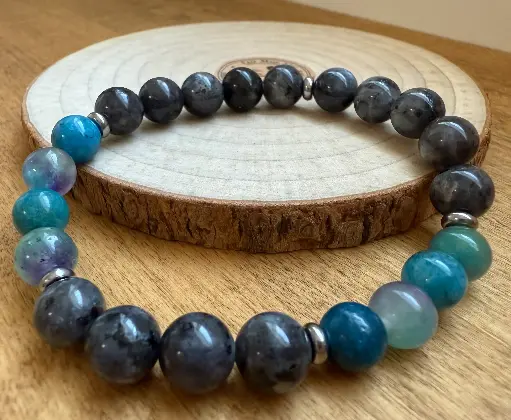 Bracelet en Pierres semi précieuses naturelles ~ Arthrite et Rhumatisme ~